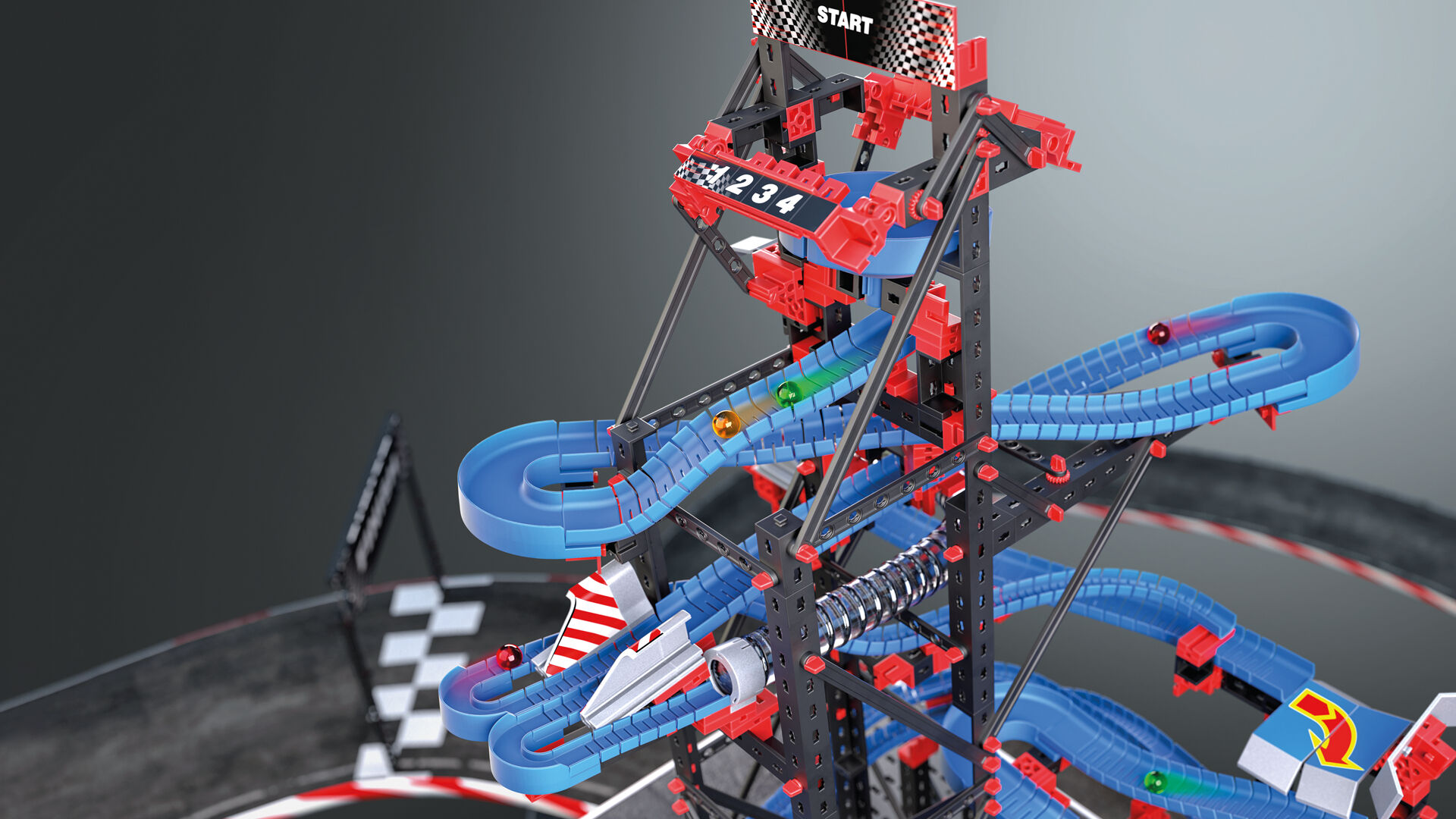 Building and playing fun with the construction toys from